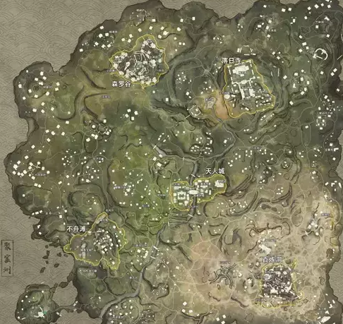 永劫无间手游地图详解 永劫无间手游地图介绍