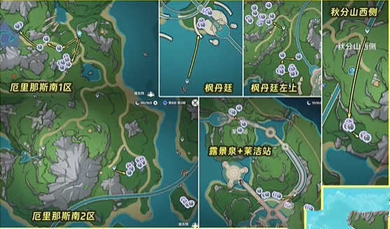 原神林尼突破材料大全 林尼突破材料采集路线图
